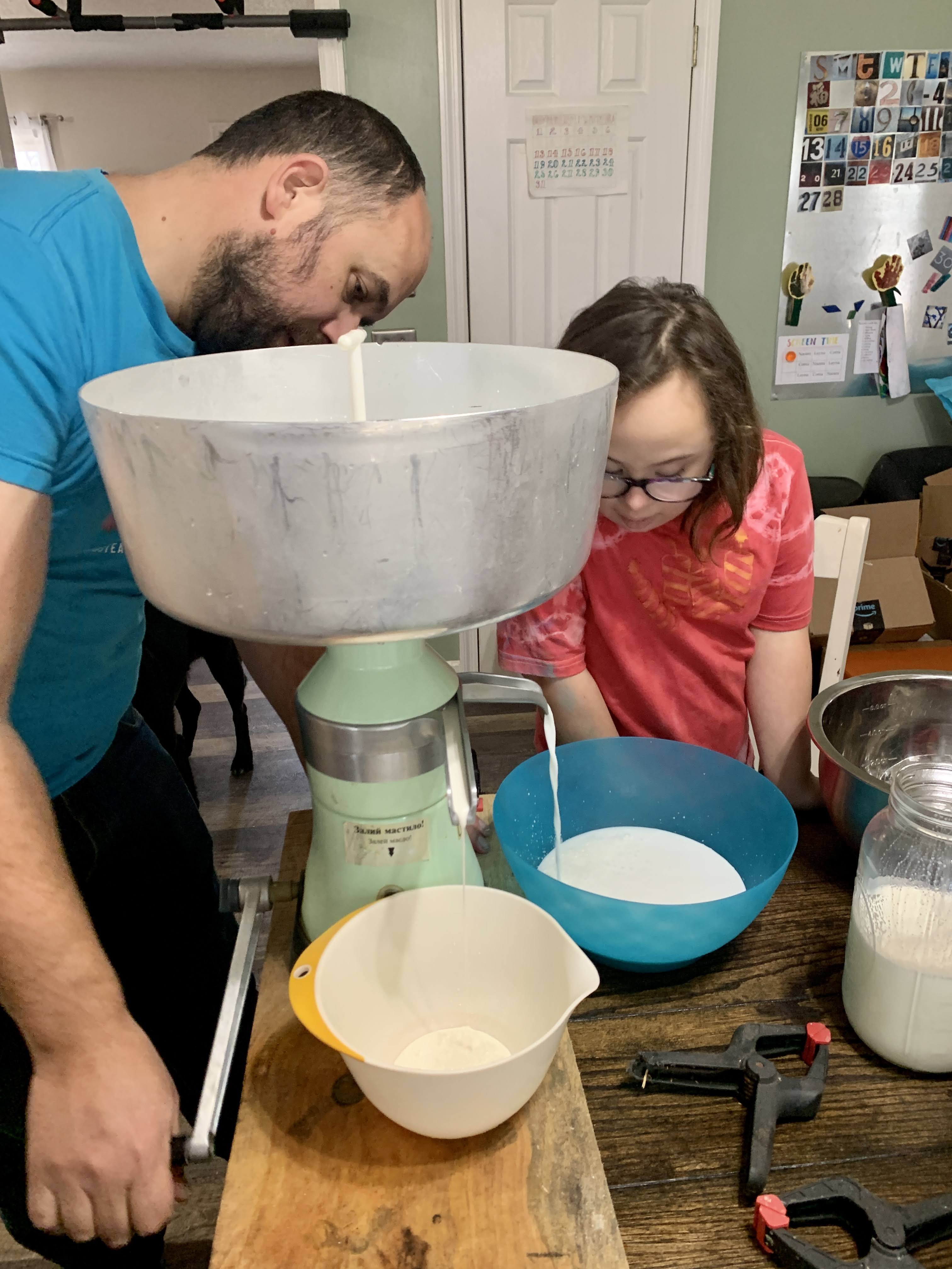 Milking Goats